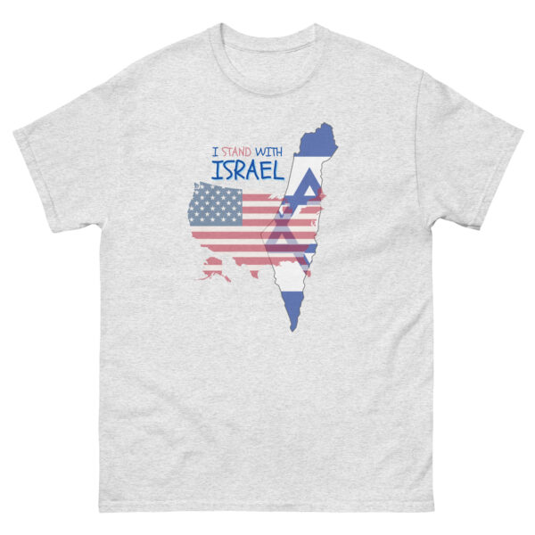 I Stand With Israel Men's classic tee - Image 10