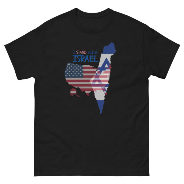 I Stand With Israel Men's classic tee - Image 2