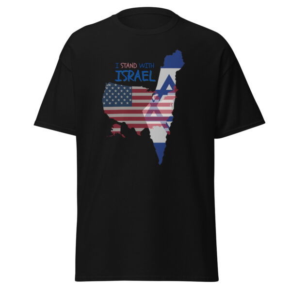 I Stand With Israel Men's classic tee - Image 2