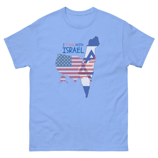 I Stand With Israel Men's classic tee - Image 5