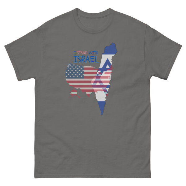 I Stand With Israel Men's classic tee - Image 3