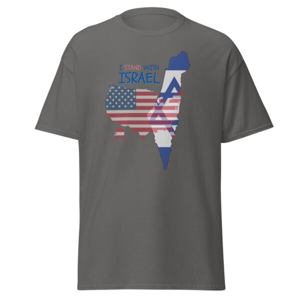 I Stand With Israel Men's classic tee - Image 3