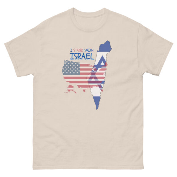 I Stand With Israel Men's classic tee - Image 9