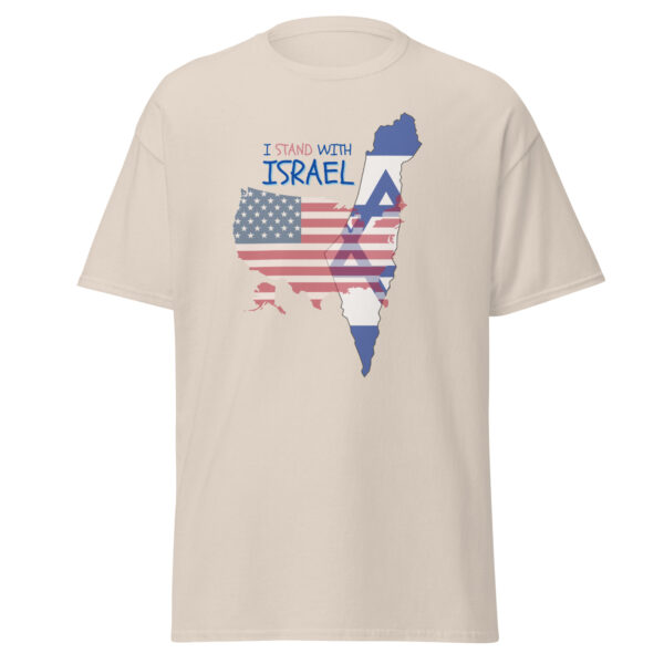 I Stand With Israel Men's classic tee - Image 9
