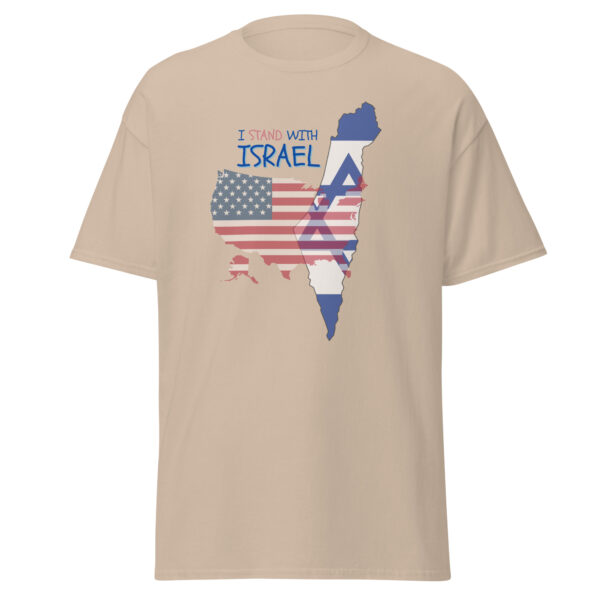 I Stand With Israel Men's classic tee - Image 7