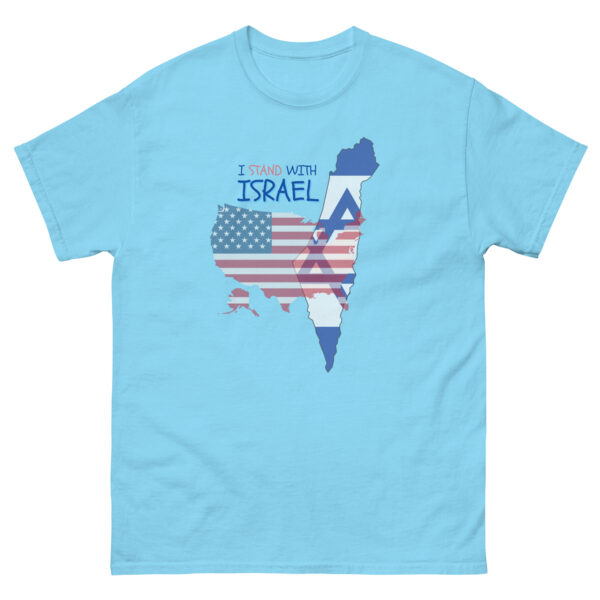 I Stand With Israel Men's classic tee - Image 8