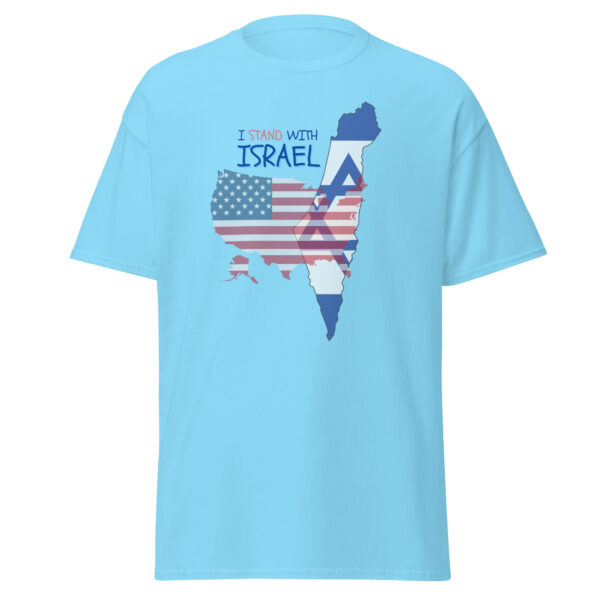 I Stand With Israel Men's classic tee - Image 8