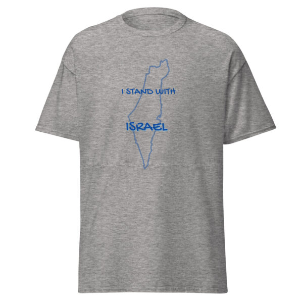 I Stand With Israel Men's classic tee - Image 5