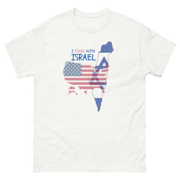 I Stand With Israel Men's classic tee - Image 11