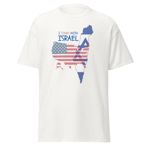 I Stand With Israel Men's classic tee - Image 11