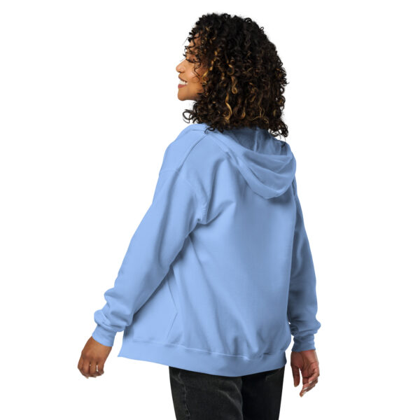 My Heart is With Israel zip hoodie - Image 8
