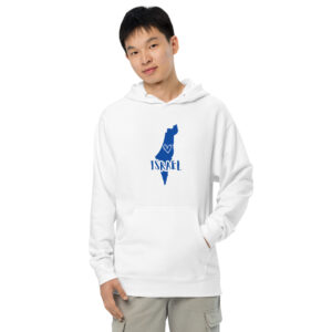 Support Israel Unisex midweight hoodie