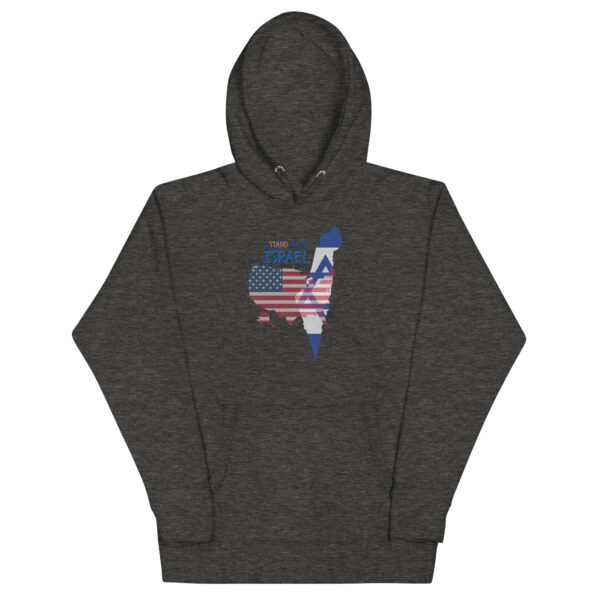 I Stand With Israel Unisex Hoodie - Image 3