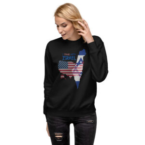 I Stand With Israel Unisex Premium Sweatshirt