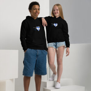 My Heart Is With Israel Youth heavy blend hoodie