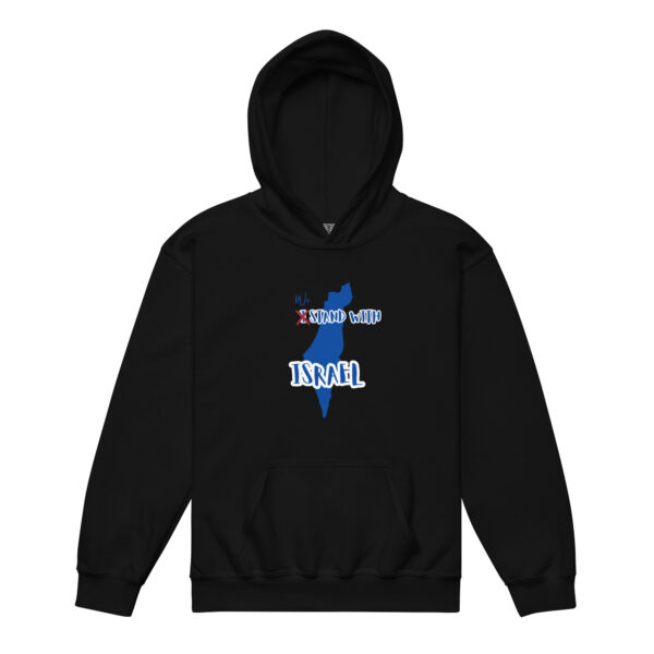 We Love Israel Youth hoodie - Image 3