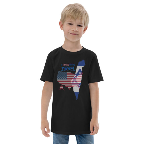 I Stand With Israel Youth jersey t-shirt - Image 2