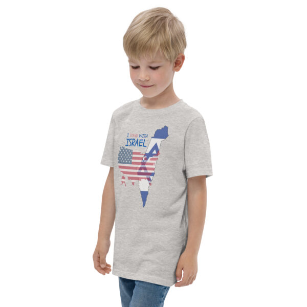 I Stand With Israel Youth jersey t-shirt - Image 10