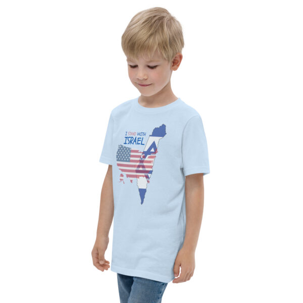 I Stand With Israel Youth jersey t-shirt - Image 12