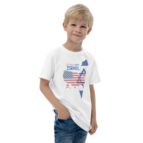 I Stand With Israel Youth jersey t-shirt - Image 14