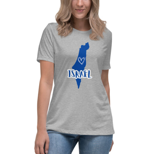 I Stand With Israel Women's Relaxed T-Shirt - Image 11