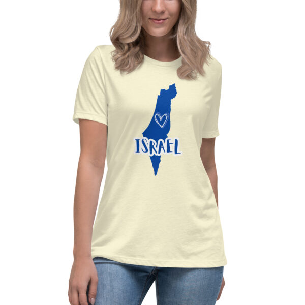 I Stand With Israel Women's Relaxed T-Shirt - Image 15