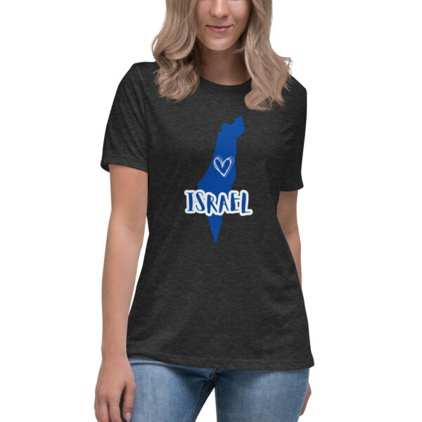 I Stand With Israel Women's Relaxed T-Shirt - Image 3