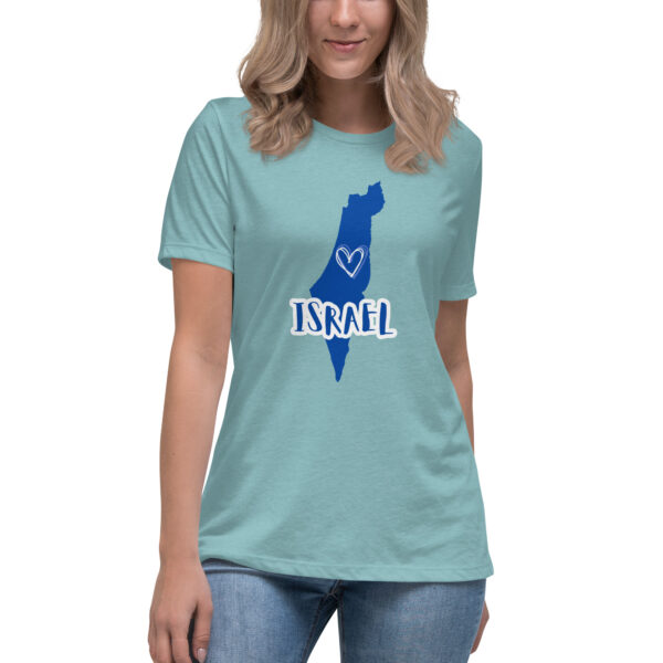 I Stand With Israel Women's Relaxed T-Shirt - Image 10