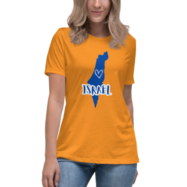 I Stand With Israel Women's Relaxed T-Shirt - Image 9