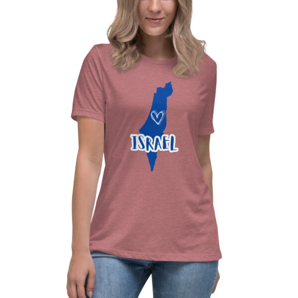 I Stand With Israel Women's Relaxed T-Shirt - Image 7