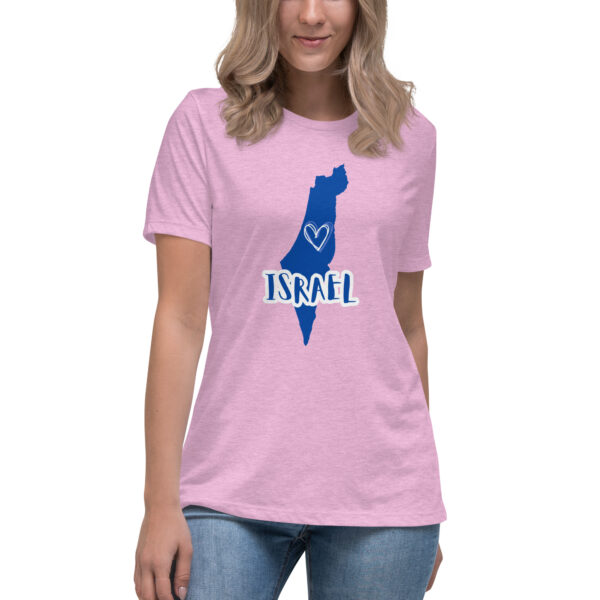 I Stand With Israel Women's Relaxed T-Shirt - Image 12