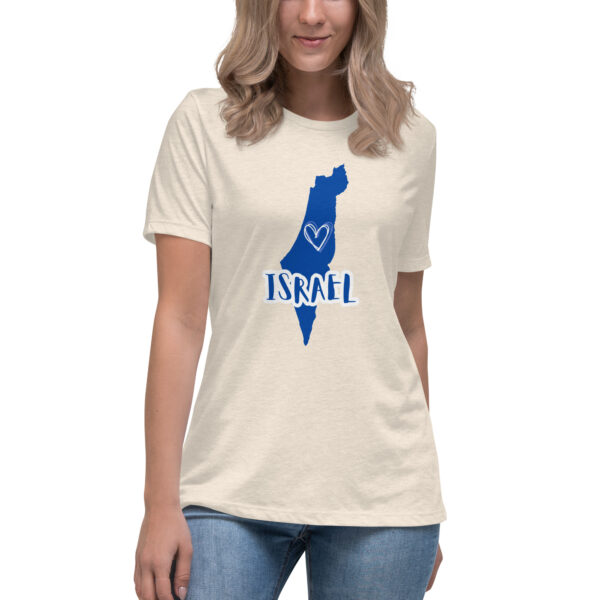 I Stand With Israel Women's Relaxed T-Shirt - Image 14