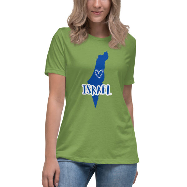 I Stand With Israel Women's Relaxed T-Shirt - Image 8