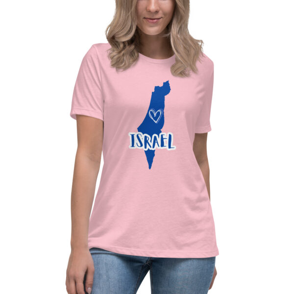 I Stand With Israel Women's Relaxed T-Shirt - Image 13