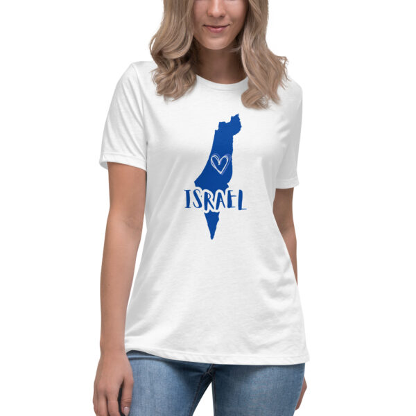 I Stand With Israel Women's Relaxed T-Shirt - Image 16