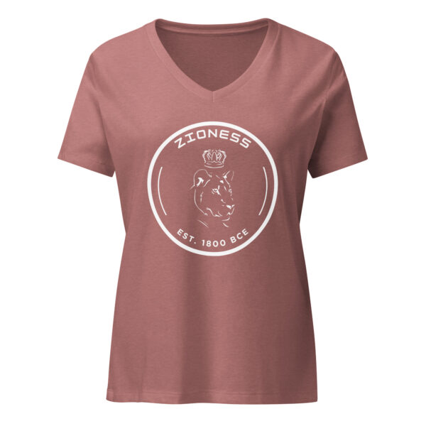 Women’s Zioness relaxed v-neck t-shirt - Image 4