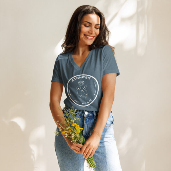 Women’s Zioness relaxed v-neck t-shirt - Image 9